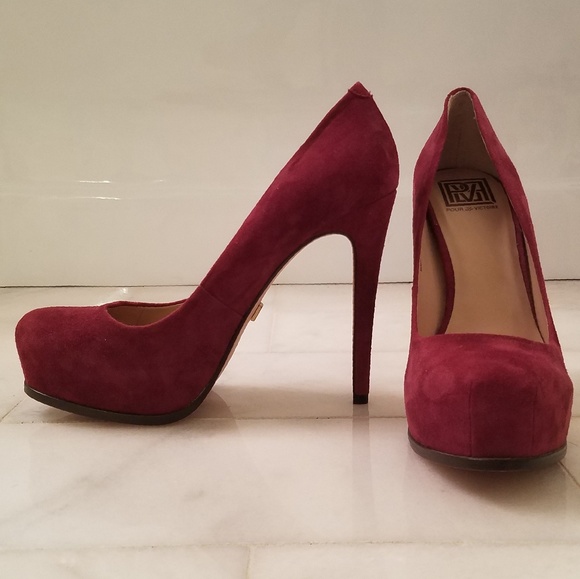 Pour La Victoire Shoes - NWOT Suede Pour Le Victoire Irina Pumps 9.5